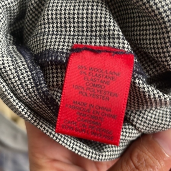 Z Spoke by Zac Posen Grey Button Pocket Business Capri Slacks 0026 - Picture 9 of 9